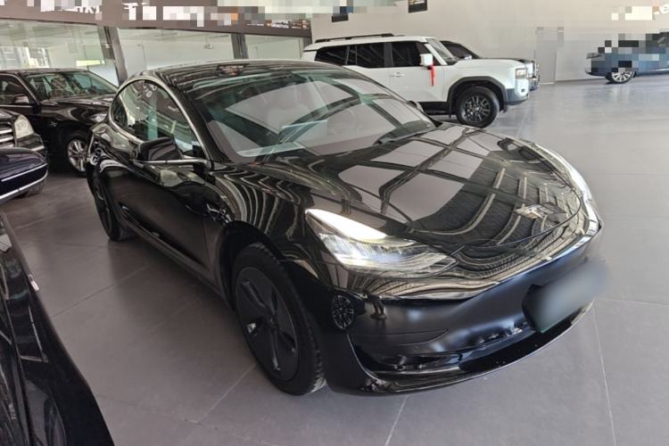 Used Tesla Model 3 2020 Standard Range Rear-Wheel Drive Upgraded Version Front Right 45 Deg