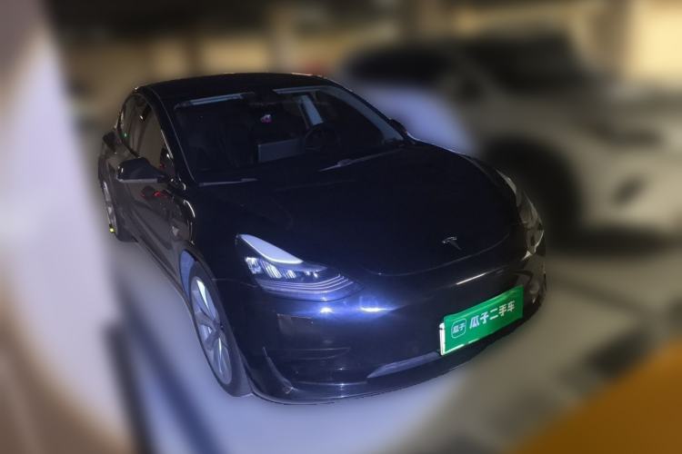 Used Tesla Model 3 2020 Standard Range Rear-Wheel Drive Upgraded Version Front Right 45 Deg