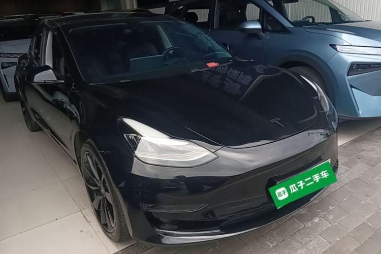 Used Tesla Model 3 2020 Refreshed Version Long-Range Rear-Wheel Drive Front Right 45 Deg