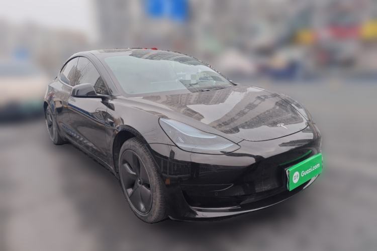 Used Tesla Model 3 2020 Standard Range Rear-Wheel Drive Upgraded Version Front Right 45 Deg