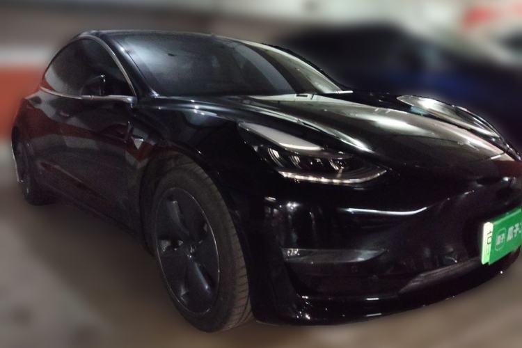 Used Tesla Model 3 2020 Refreshed Version Long-Range Rear-Wheel Drive Front Right 45 Deg