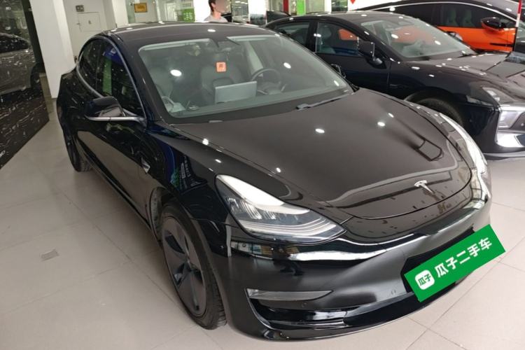 Used Tesla Model 3 2020 Refreshed Version Long-Range Rear-Wheel Drive Front Right 45 Deg