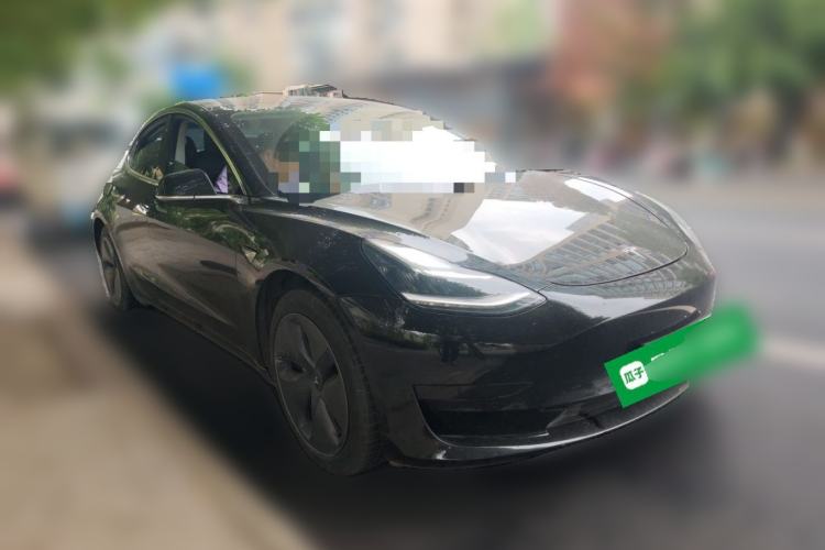 Used Tesla Model 3 2020 Standard Range Rear-Wheel Drive Upgraded Version Front Right 45 Deg