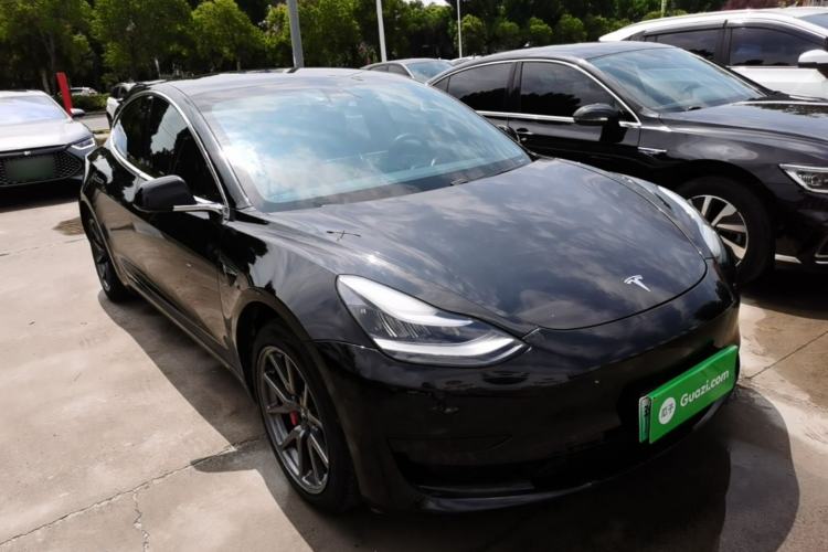 Used Tesla Model 3 2020 Standard Range Rear-Wheel Drive Upgraded Version Front Right 45 Deg