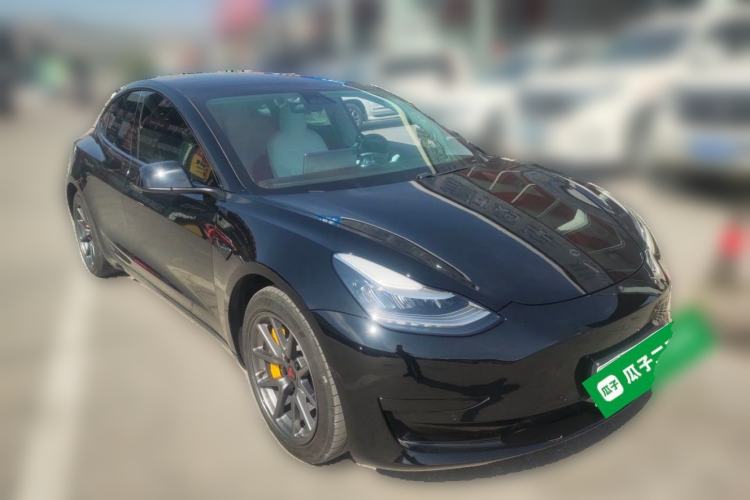 Used Tesla Model 3 2020 Standard Range Rear-Wheel Drive Upgraded Version Front Right 45 Deg