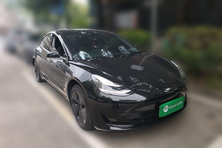 Used Tesla Model 3 2020 Standard Range Rear-Wheel Drive Upgraded Version Front Right 45 Deg