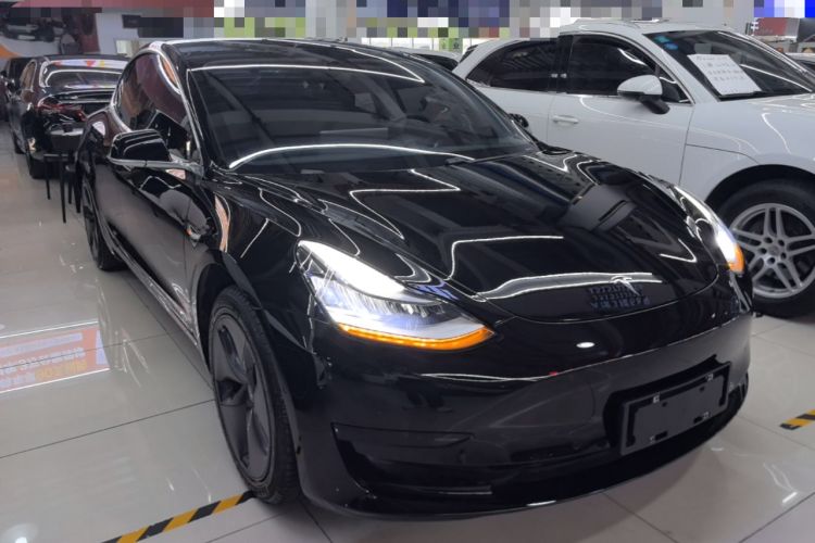 Used Tesla Model 3 2020 Standard Range Rear-Wheel Drive Upgraded Version Front Right 45 Deg