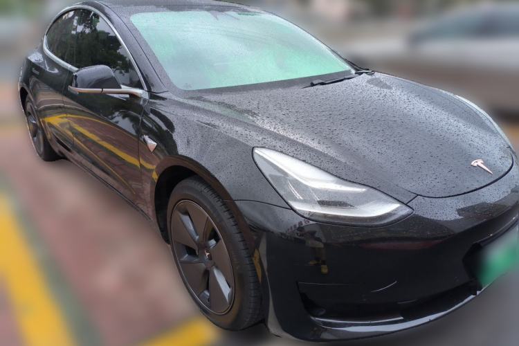 Used Tesla Model 3 2020 Standard Range Rear-Wheel Drive Upgraded Version Front Right 45 Deg