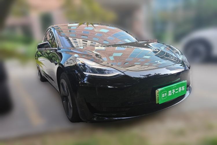 Used Tesla Model 3 2020 Standard Range Rear-Wheel Drive Upgraded Version Front Right 45 Deg