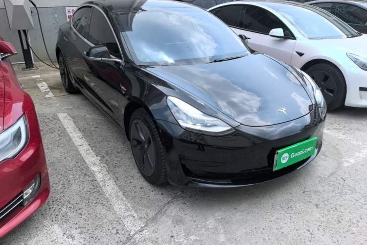 Used Tesla Model 3 2020 Standard Range Rear-Wheel Drive Upgraded Version Front Right 45 Deg