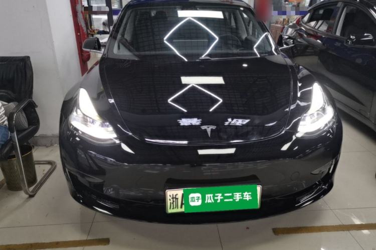 Used Tesla Model 3 2020 Long-Range Rear-Wheel-Drive Version Front
