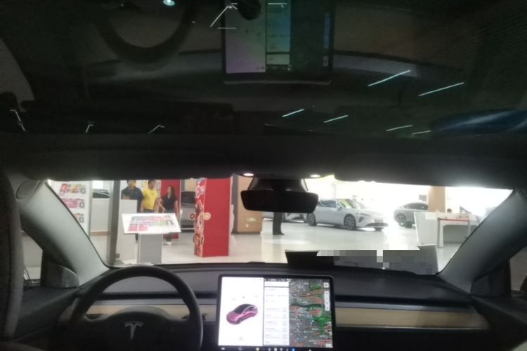 Used Tesla Model 3 2020 Standard Range Rear-Wheel Drive Upgraded Version Headliner
