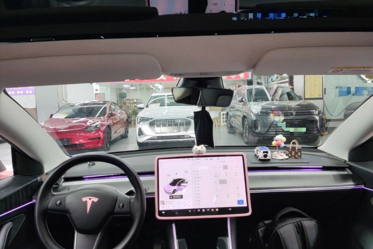 Used Tesla Model 3 2020 Standard Range Rear-Wheel Drive Upgraded Version Headliner