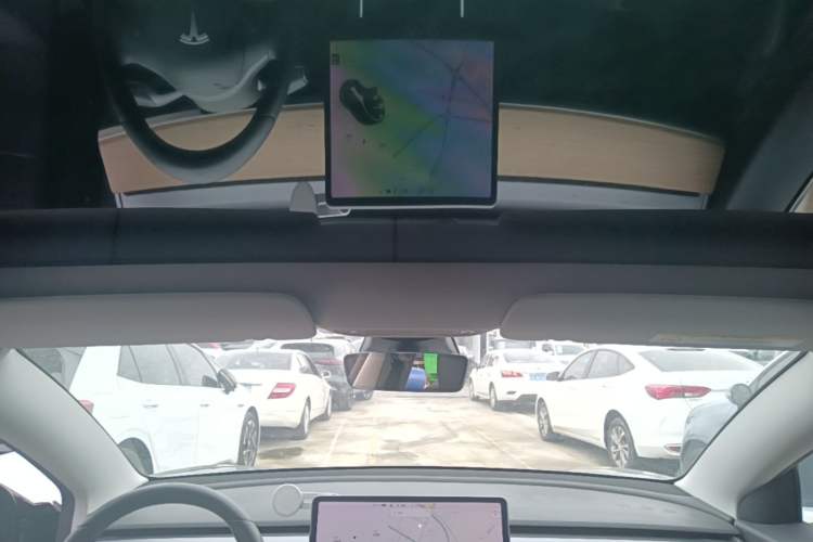 Used Tesla Model 3 2020 Standard Range Rear-Wheel Drive Upgraded Version Headliner