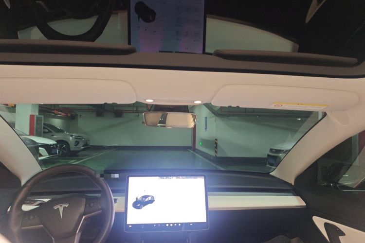 Used Tesla Model 3 2020 Standard Range Rear-Wheel Drive Upgraded Version Headliner