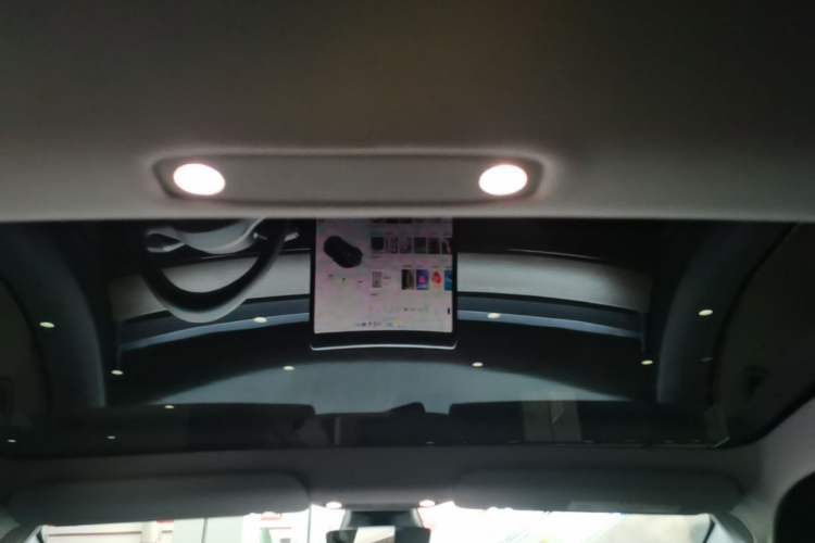 Used Tesla Model 3 2020 Revised Version Standard Range Rear-Wheel Drive – Upgraded Edition Headliner