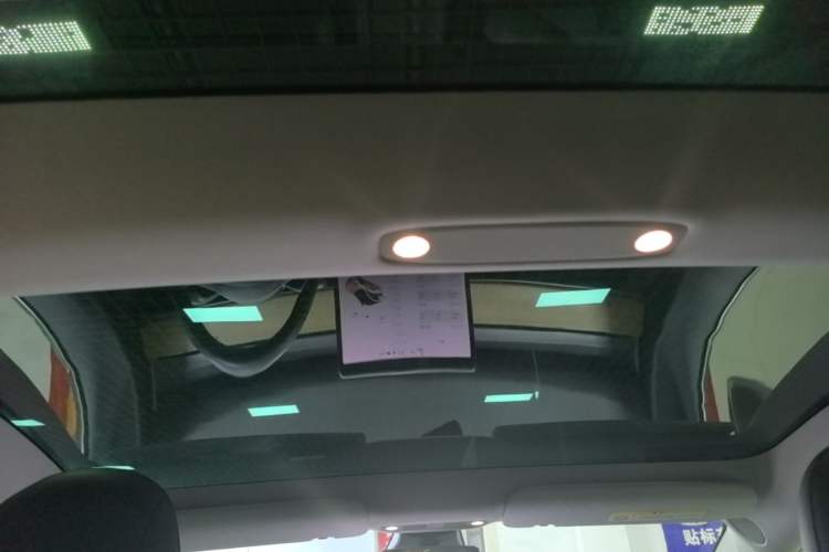 Used Tesla Model 3 2020 Standard Range Rear-Wheel Drive Upgraded Version Headliner