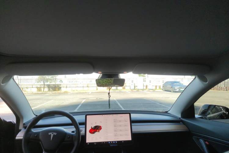 Used Tesla Model 3 2020 Revised Version Standard Range Rear-Wheel Drive – Upgraded Edition Headliner