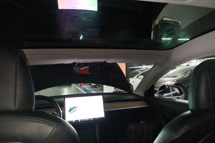 Used Tesla Model 3 2020 Standard Range Rear-Wheel Drive Upgraded Version Headliner