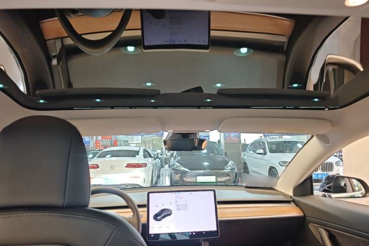 Used Tesla Model 3 2020 Standard Range Rear-Wheel Drive Upgraded Version Headliner
