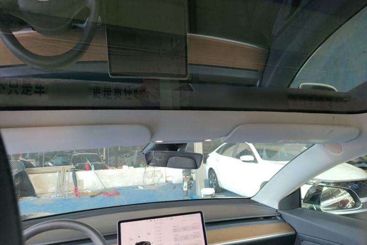 Used Tesla Model 3 2020 Revised Version Standard Range Rear-Wheel Drive – Upgraded Edition Headliner