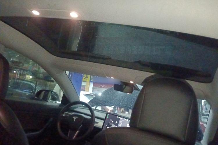 Used Tesla Model 3 2020 Long-Range Rear-Wheel-Drive Version Headliner
