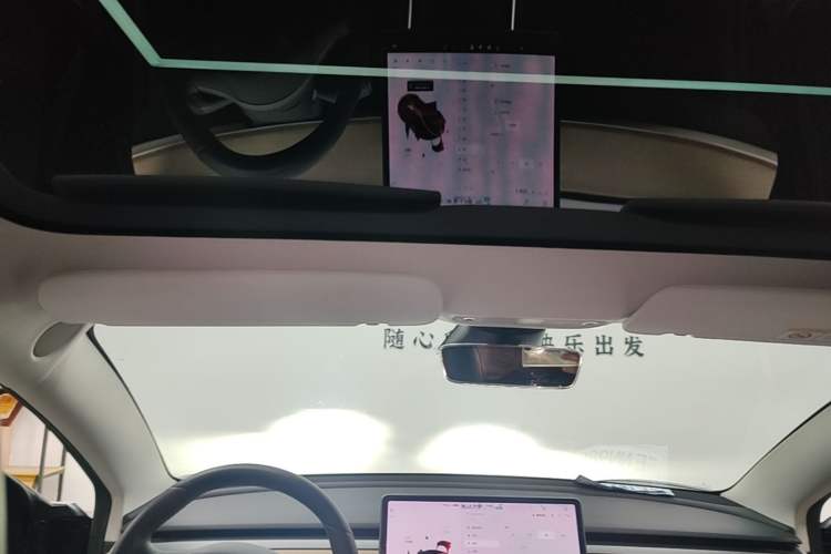 Used Tesla Model 3 2020 Revised Version Standard Range Rear-Wheel Drive – Upgraded Edition Headliner