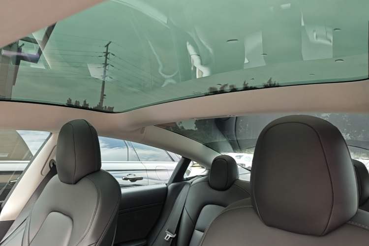 Used Tesla Model 3 2020 Standard Range Rear-Wheel Drive Upgraded Version Headliner