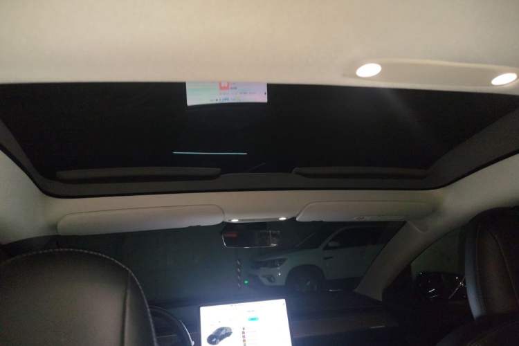 Used Tesla Model 3 2020 Standard Range Rear-Wheel Drive Upgraded Version Headliner
