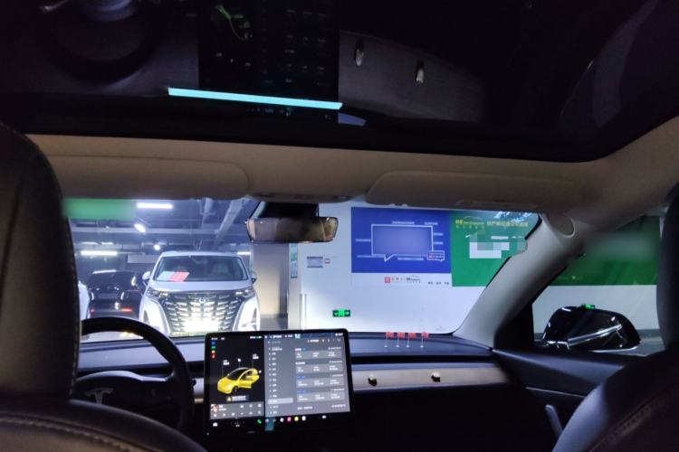 Used Tesla Model 3 2020 Standard Range Rear-Wheel Drive Upgraded Version Headliner