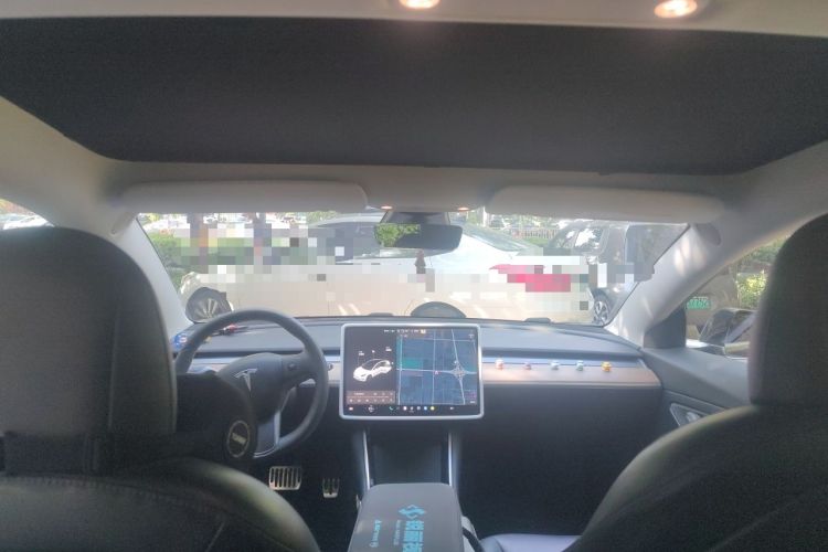Used Tesla Model 3 2020 Long-Range Rear-Wheel-Drive Version Headliner