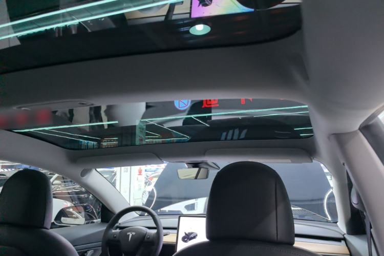 Used Tesla Model 3 2020 Standard Range Rear-Wheel Drive Upgraded Version Headliner
