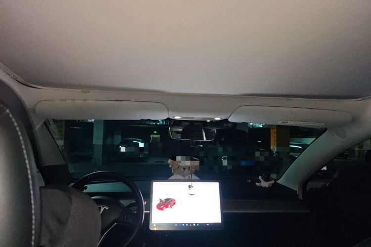 Used Tesla Model 3 2020 Standard Range Rear-Wheel Drive Upgraded Version Headliner