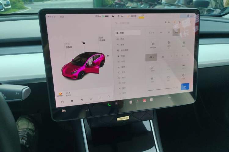 Used Tesla Model 3 2020 Standard Range Rear-Wheel Drive Upgraded Version Instrument Cluster