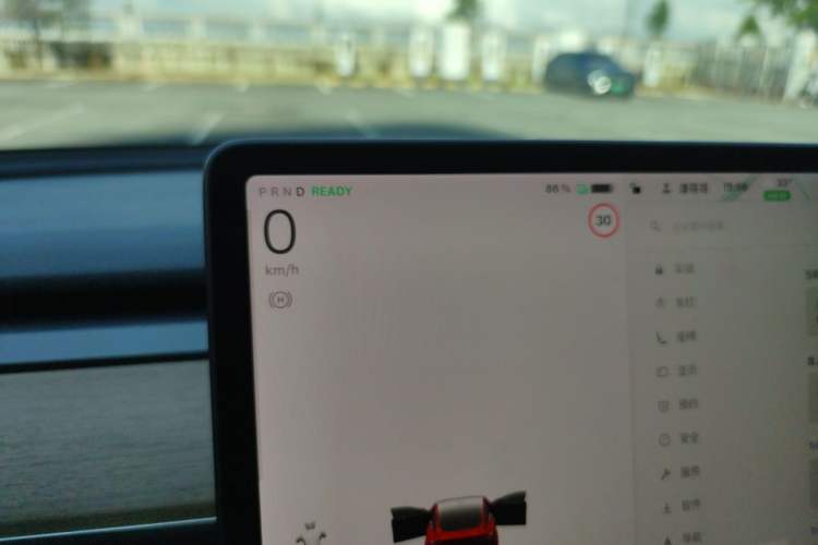 Used Tesla Model 3 2020 Revised Version Standard Range Rear-Wheel Drive – Upgraded Edition Instrument Cluster