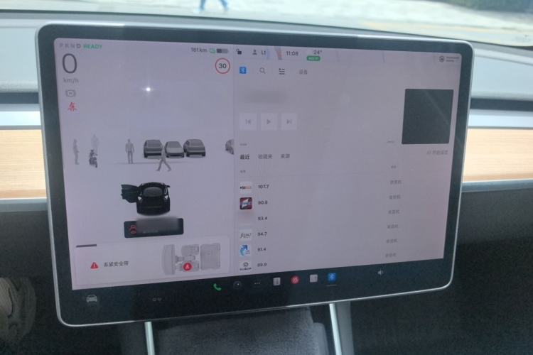 Used Tesla Model 3 2020 Standard Range Rear-Wheel Drive Upgraded Version Instrument Cluster