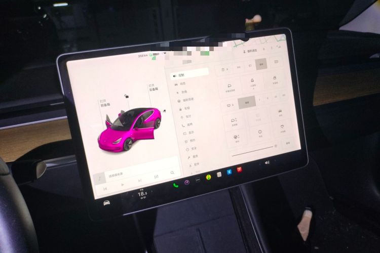 Used Tesla Model 3 2020 Revised Version Standard Range Rear-Wheel Drive – Upgraded Edition Instrument Cluster