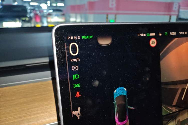 Used Tesla Model 3 2020 Revised Version Standard Range Rear-Wheel Drive – Upgraded Edition Instrument Cluster