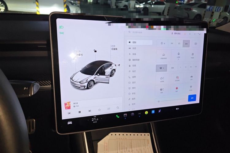 Used Tesla Model 3 2020 Standard Range Rear-Wheel Drive Upgraded Version Instrument Cluster