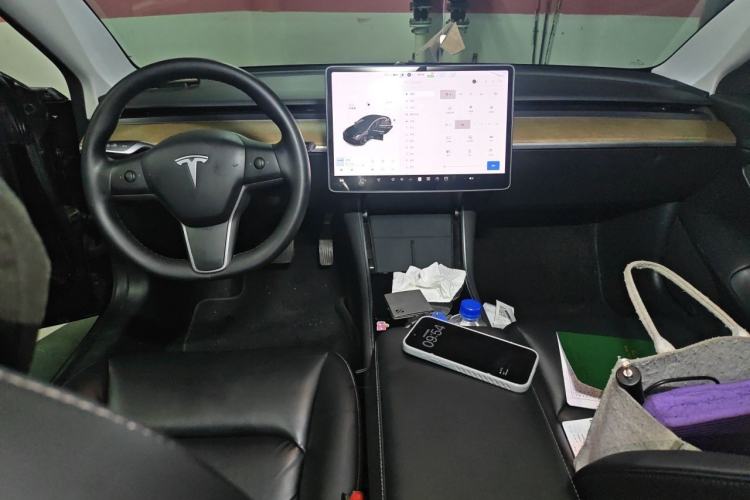 Used Tesla Model 3 2020 Standard Range Rear-Wheel Drive Upgraded Version Interior 2