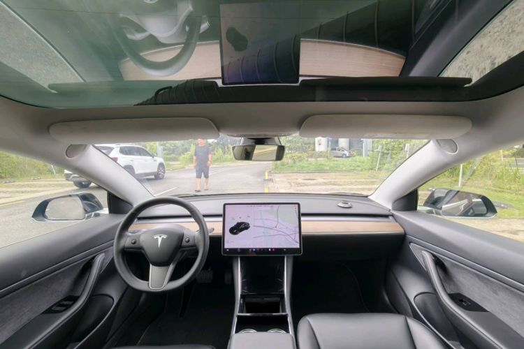 Used Tesla Model 3 2020 Refreshed Version Long-Range Rear-Wheel Drive Interior 2