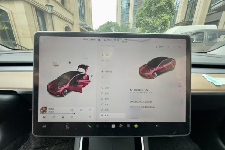 Used Tesla Model 3 2020 Standard Range Rear-Wheel Drive Upgraded Version Interior 5