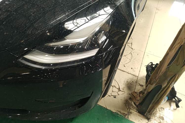 Used Tesla Model 3 2020 Standard Range Rear-Wheel Drive Upgraded Version Left Front Headlight