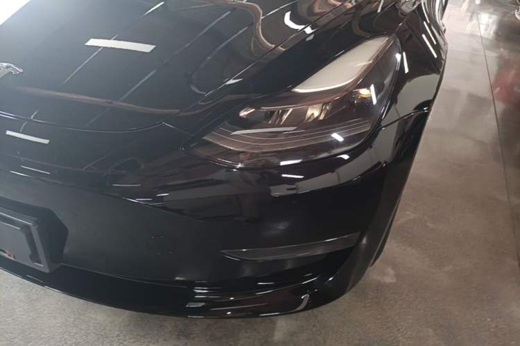 Used Tesla Model 3 2020 Long-Range Rear-Wheel-Drive Version Left Front Headlight