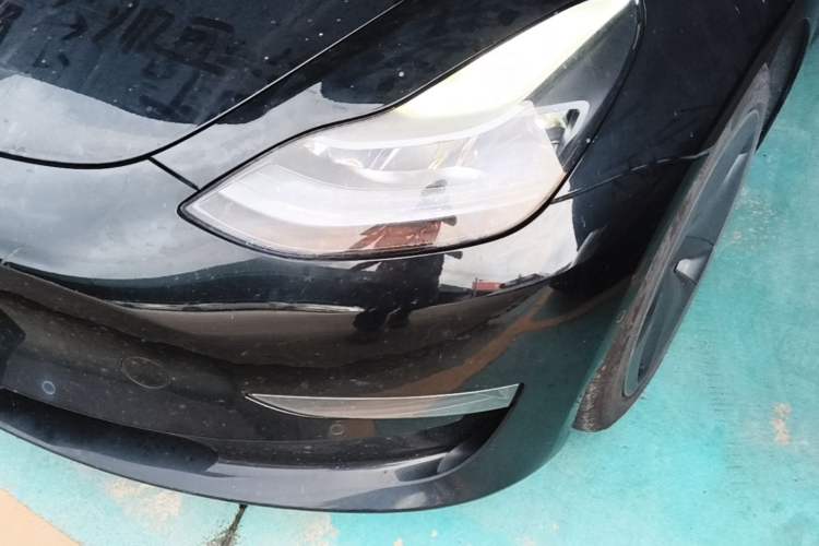 Used Tesla Model 3 2020 Long-Range Rear-Wheel-Drive Version Left Front Headlight