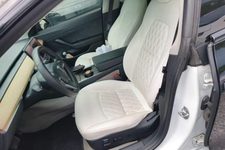 Used Tesla Model 3 2020 Standard Range Rear-Wheel Drive Upgraded Version Left Front Seat