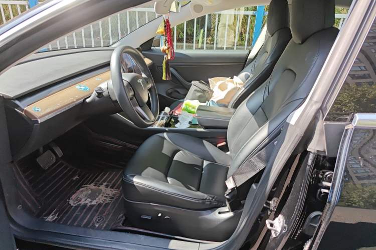 Used Tesla Model 3 2020 Standard Range Rear-Wheel Drive Upgraded Version Left Front Seat