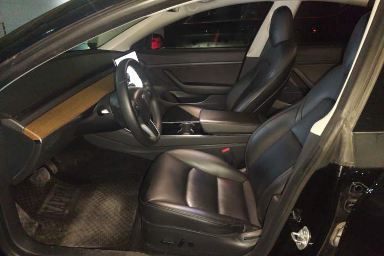 Used Tesla Model 3 2020 Standard Range Rear-Wheel Drive Upgraded Version Left Front Seat