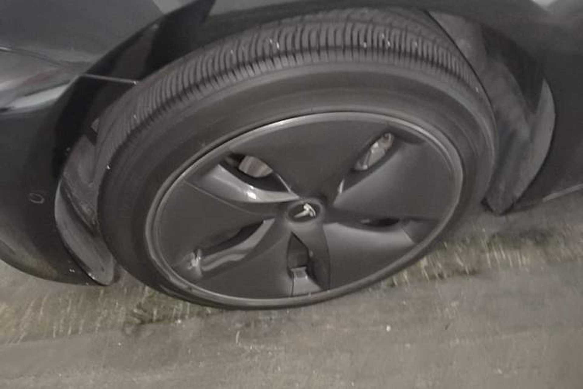 Used Tesla Model 3 2020 Standard Range Rear-Wheel Drive Upgraded Version Left Front Wheel Hub