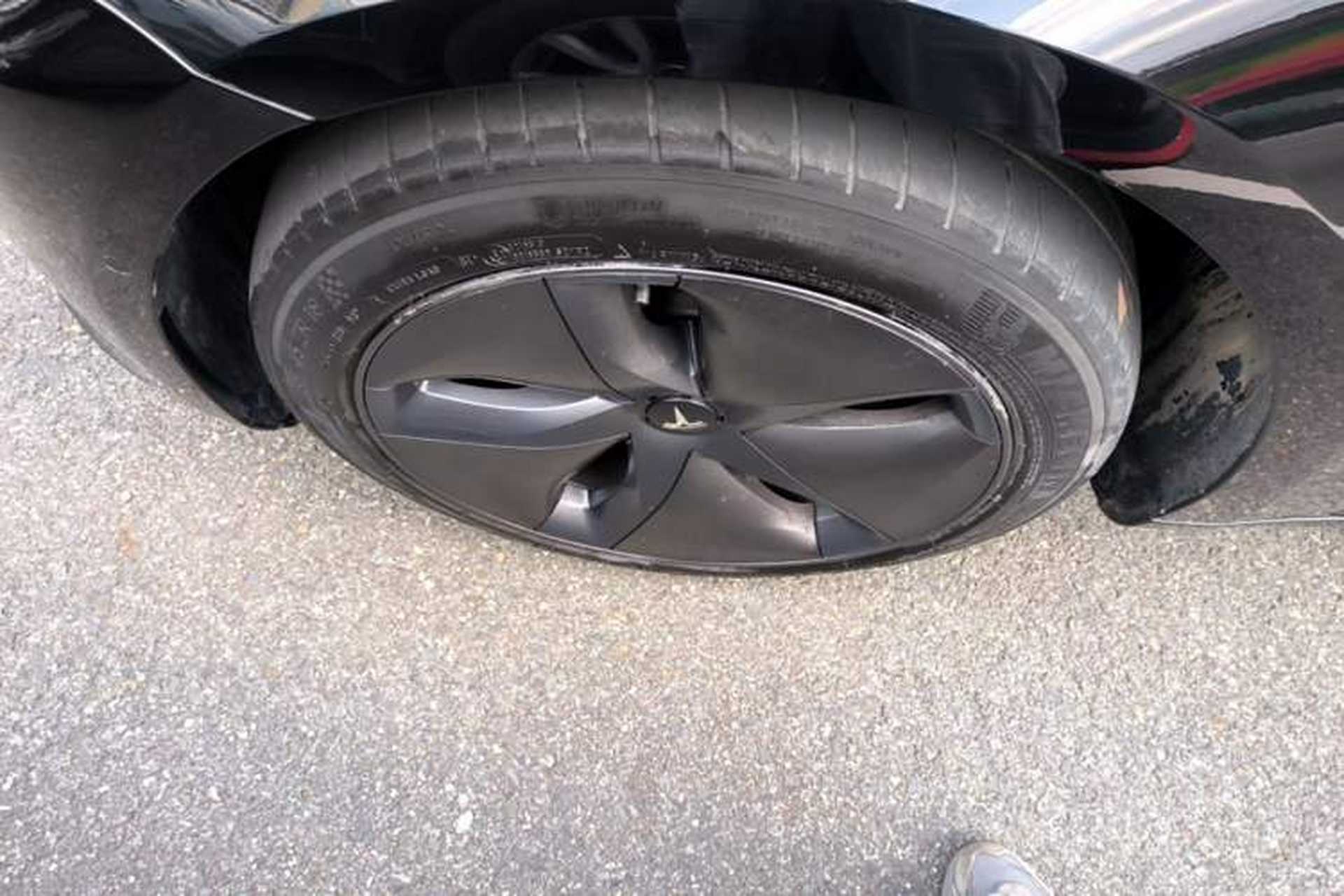 Used Tesla Model 3 2020 Standard Range Rear-Wheel Drive Upgraded Version Left Front Wheel Hub